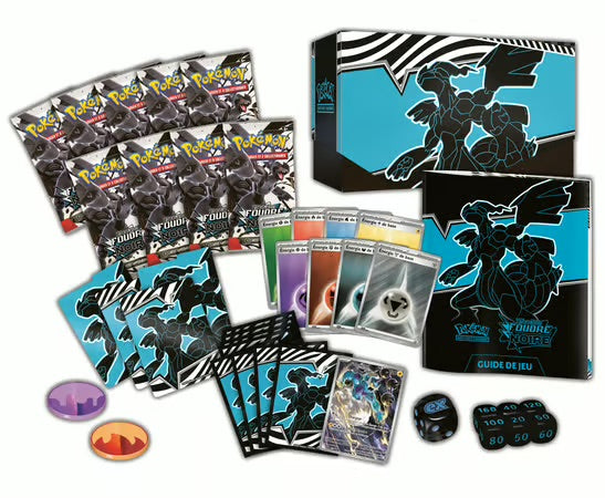 LIMITE DE 1/ PERSONNE : POKÉMON JCC : COFFRET DRESSEUR D'ÉLITE ÉCARLATE ET VIOLET - EV 10.5 FOUDRE NOIRE - FR