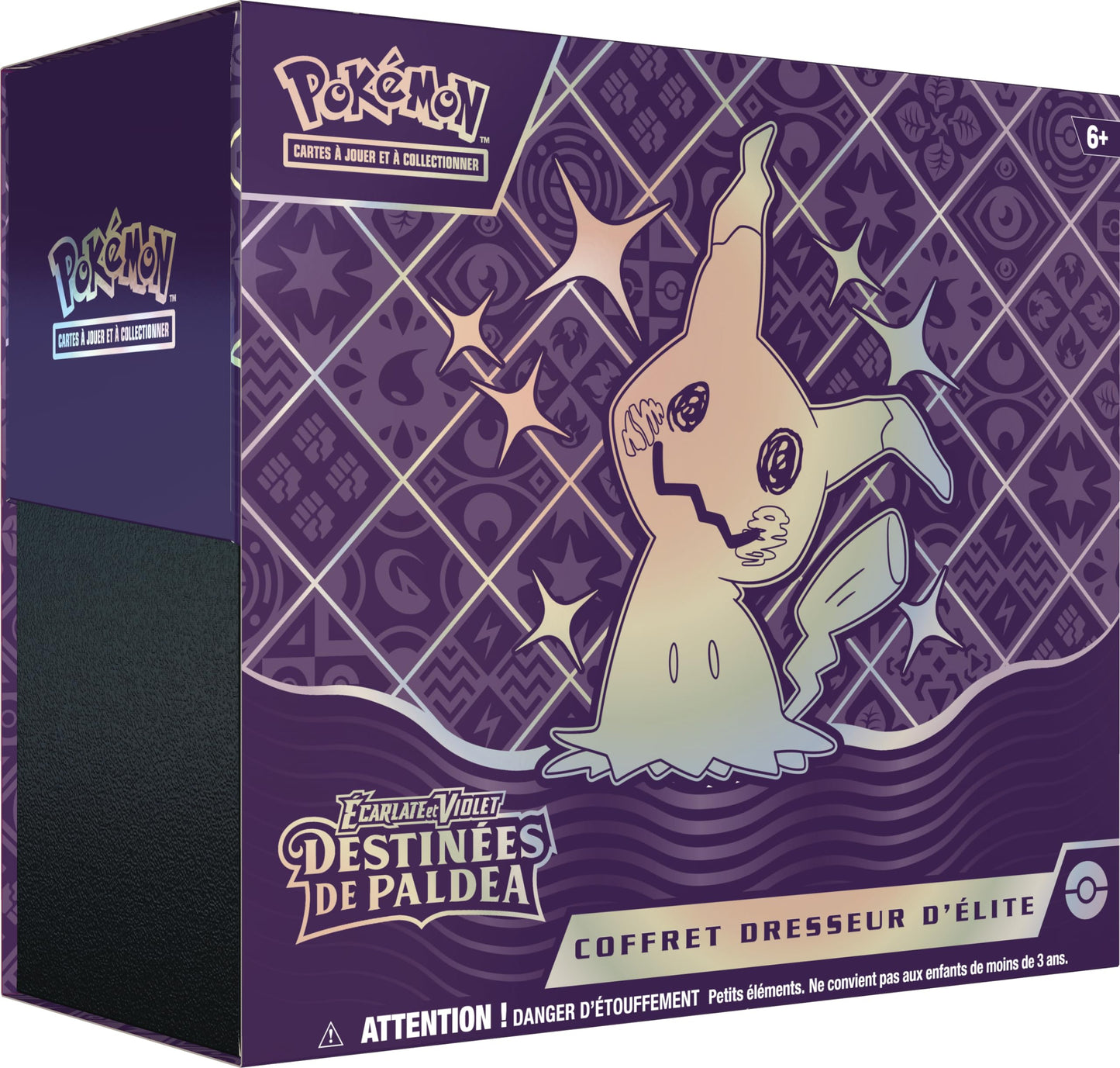 POKÉMON JCC - ÉCARLATE ET VIOLET - COFFRET DRESSEUR D’ÉLITE DESTINÉES DE PALDEA