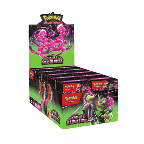 POKÉMON JCC - ÉCARLATE ET VIOLET -DISPLAY DE 10 LOT DE BOOSTERS EV6.5 FABLE NÉBULEUSE