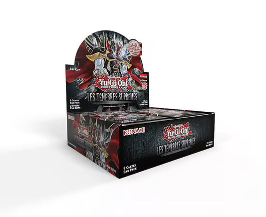 YU-GI-OH! JCC - DISPLAY DE PACK DE BOOSTER LES TÉNÈBRES SUPRÊMES (24 BOOSTERS) - FR