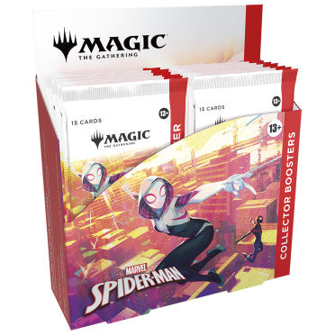 MAGIC: THE GATHERING - DISPLAY DE BOOSTERS COLLECTOR MARVEL SPIDER-MAN (12 BOOSTERS) - FR