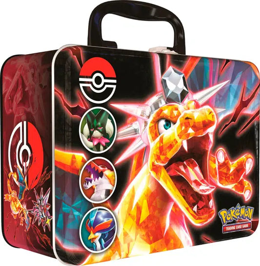 POKEMON JCC - Valisette – Coffre Aux Trésors – Dracaufeu EX ( LEGER TROU SUR LA POIGNEE)