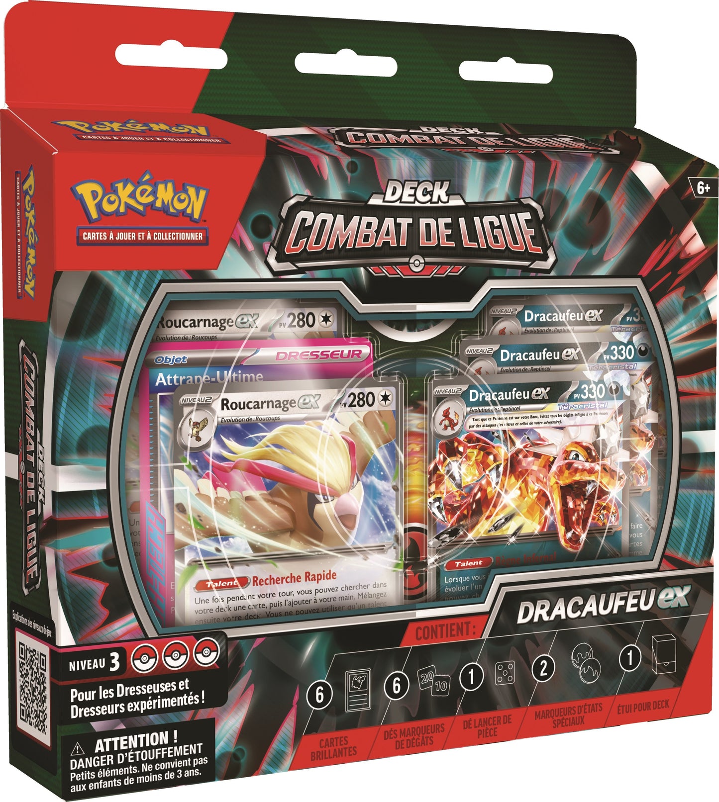 POKÉMON JCC - DECK COMBAT DE LIGUE DRACAUFEU-EX