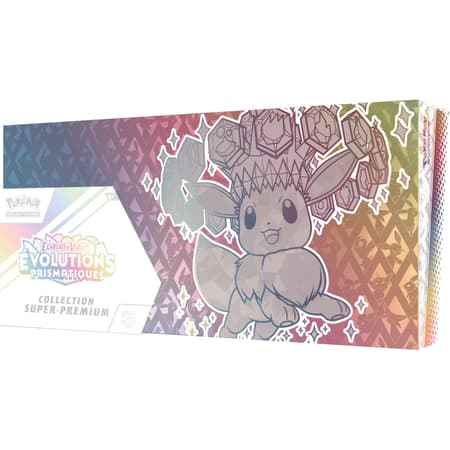 LIMITE 1/ PERSONNE : POKÉMON JCC - ÉCARLATE ET VIOLET - COLLECTION SUPER-PREMIUM EV 8.5 ÉVOLUTIONS PRISMATIQUES - FR