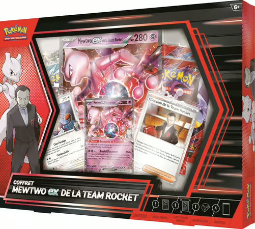 POKÉMON JCC : COFFRET MEWTWO-EX DE LA TEAM ROCKET