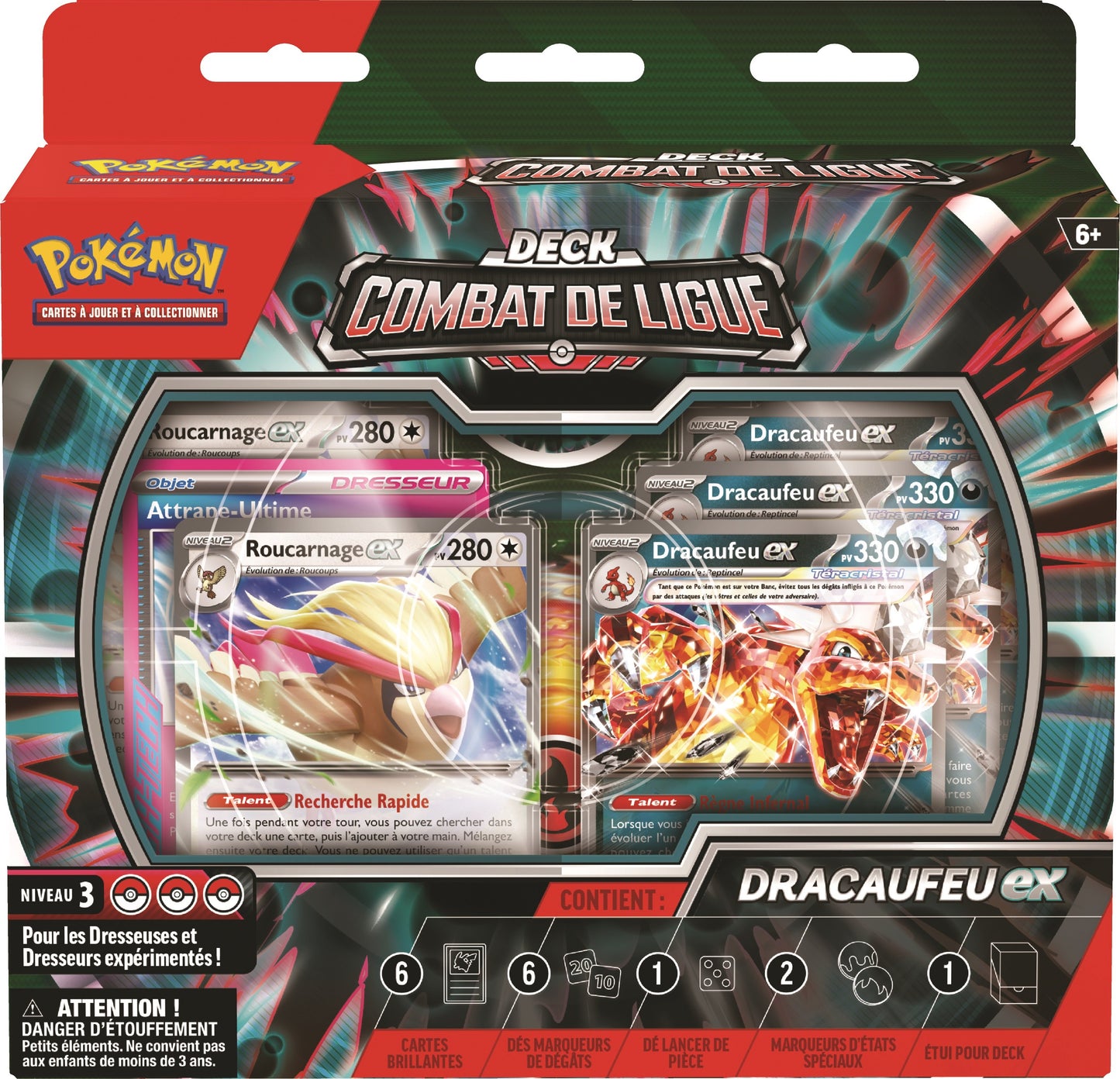 POKÉMON JCC - DECK COMBAT DE LIGUE DRACAUFEU-EX