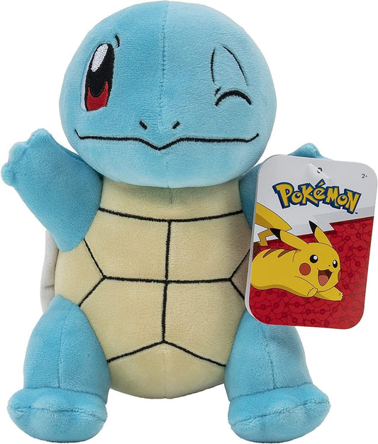 POKÉMON - SARTER - PELUCHE CARAPUCE 20CM