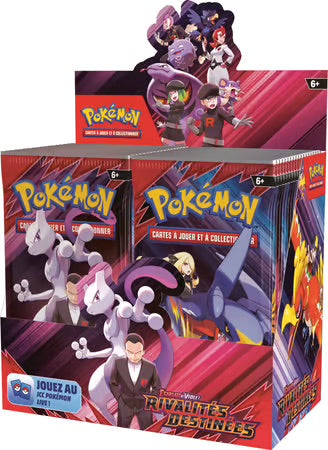 LIMITE A 1/ PERSONNE : POKÉMON JCC - ÉCARLATE ET VIOLET - PACK DE BOOSTER EV10 RIVALITÉS DESTINÉES (DISPLAY X36) - FR