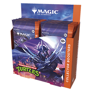 PRECOMMANDE : ENVOI LE 06/03/26 ; MAGIC: THE GATHERING - DISPLAY DE BOOSTERS COLLECTOR TEENAGE MUTANT NINJA TURTLES (12 BOOSTERS) - FR