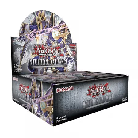 YU-GI-OH! JCC - DISPLAY DE PACK DE BOOSTER INTUITION D'ALLIANCE (24 BOOSTERS) - FR