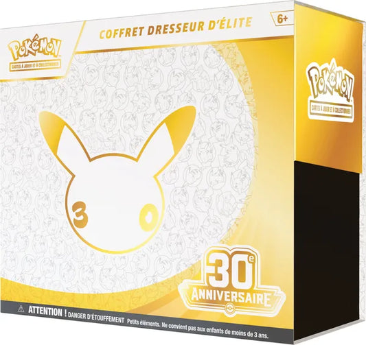 Pokémon JCC : Coffret Dresseur d'élite 30e Anniversaire - FR