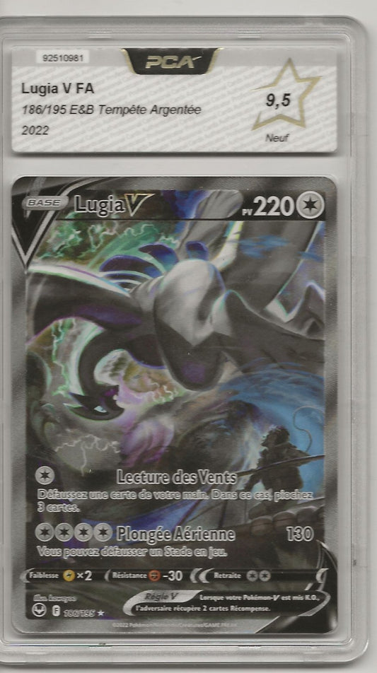 CARTE GRADE : LUGIA ALTERNATIVE 186/195 PCA 9.5 FR