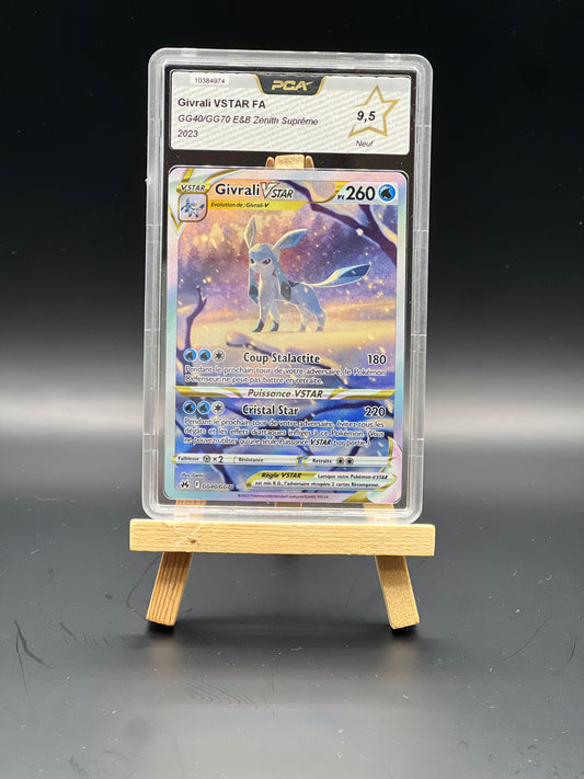 CARTE POKÉMON : GIVRALI VSTAR GG40/GG70 PCA 9.5