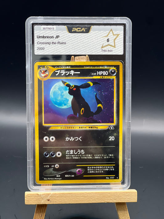 CARTE POKÉMON : NOCTALI HOLOGRAPHIQUE JAPONAIS PCA 6 STRONG.