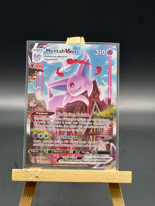 CARTE POKÉMON : MENTALI VMAX 270/264 FR