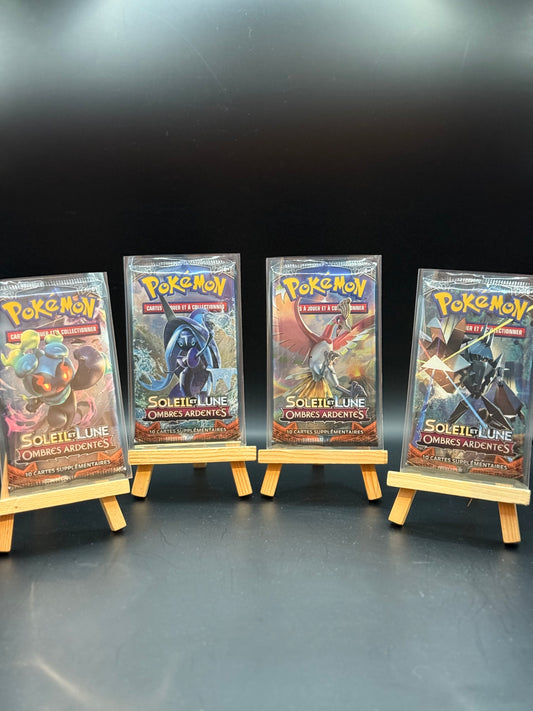 POKEMON - ART SET SOUS SECURITY SEAL NON PESE NON TRIE OMBRE ARDENTE
