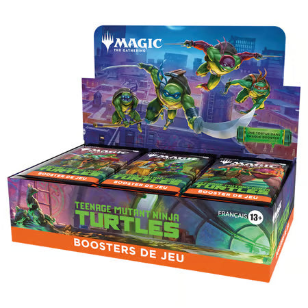 PRECOMMANDE : MAGIC: THE GATHERING - DISPLAY DE BOOSTERS DE JEU TEENAGE MUTANT NINJA TURTLES (30 BOOSTERS) - FR