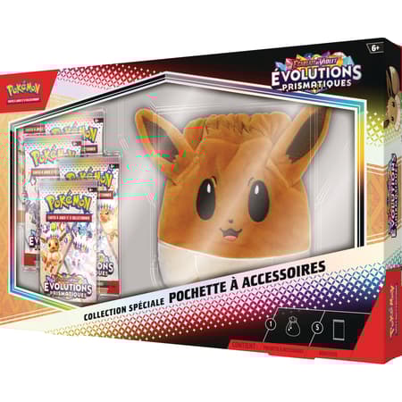 POKÉMON JCC - ÉCARLATE ET VIOLET - COLLECTION SPÉCIALE POCHETTE À ACCESSOIRES EV 8.5 ÉVOLUTIONS PRISMATIQUES - FR