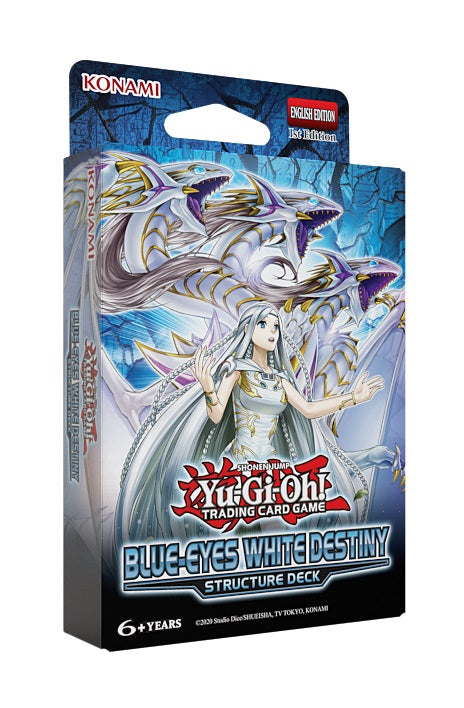 PRECOMMANDE : YU-GI-OH! JCC - 1 DECK DE STRUCTURE BLUE-EYES WHITE DESTINY - FR