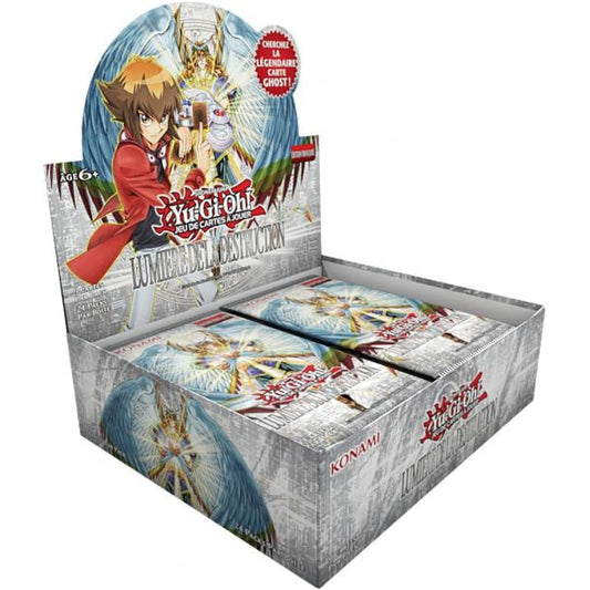 YU-GI-OH! JCC - DISPLAY DE PACK DE BOOSTER DE RÉIMPRESSION LUMIÈRE DE LA DESTRUCTION (24 BOOSTERS)