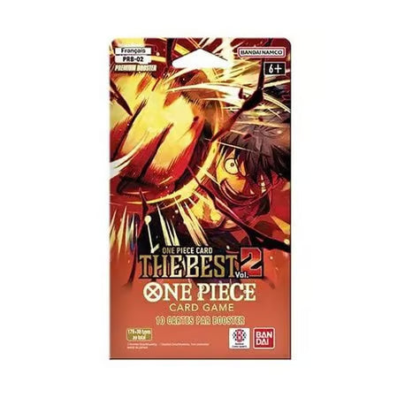 ONE PIECE CARD GAME - PACK DE BOOSTER PREMIUM PRB-02 THE BEST VOL.2 (1 BOOSTER ALÉATOIRE) - FR
