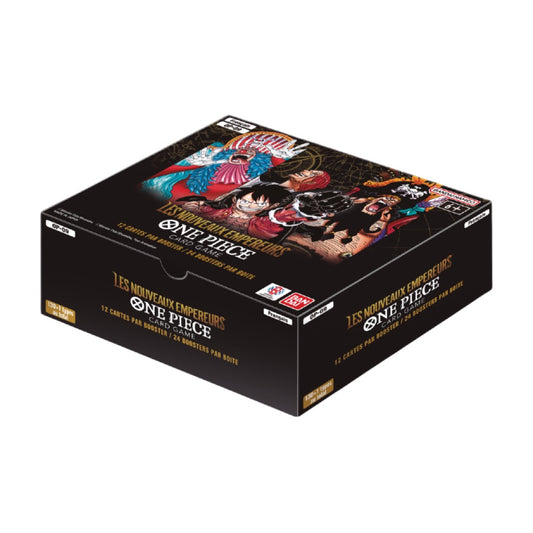 ONE PIECE CARD GAME - DISPLAY DE PACK DE BOOSTER OP-09 LES NOUVEAUX EMPEREURS (DISPLAY X24) - FR