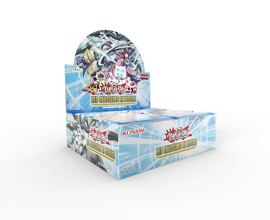 YU-GI-OH! JCC - DISPLAY DE PACK DE BOOSTER LES CHASSEURS DE JUSTICE (24 BOOSTERS) - FR